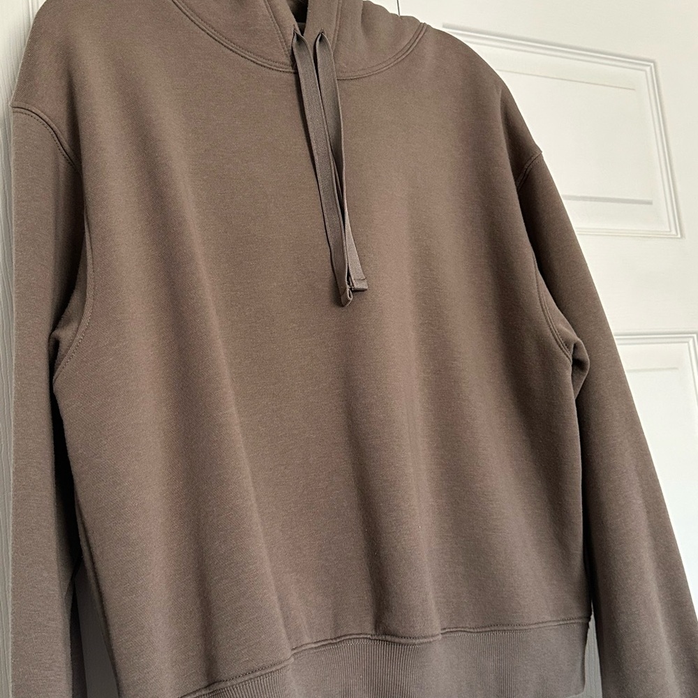 H&M Women’s Taupe Hoodie Sweatshirt - Size S - EUC - Picture 2 of 4